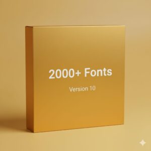 2000+ Fonts Version 10