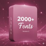 2000+ Fonts Version 3
