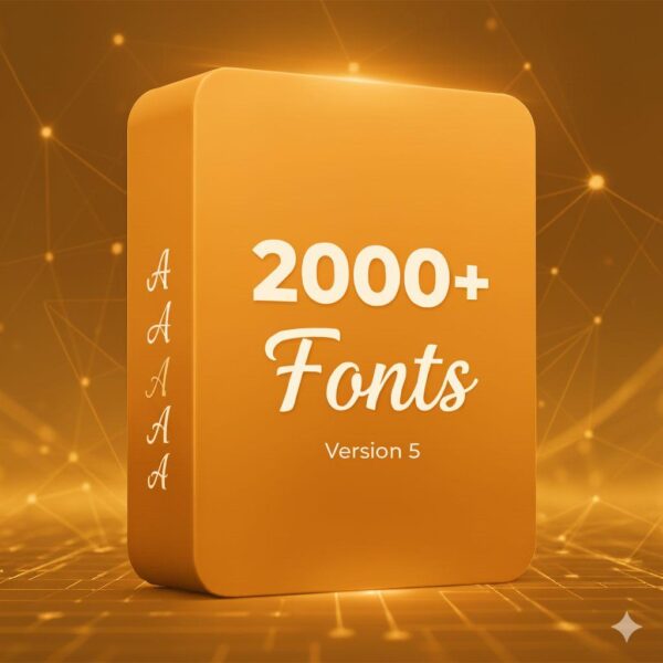 2000+ Fonts Version 5