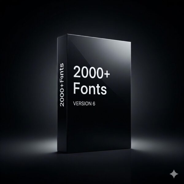 2000+ Fonts Version 6