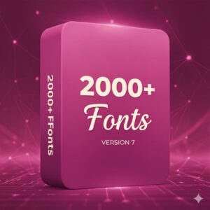 2000+ Fonts Version 7