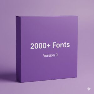 2000+ Fonts Version 9