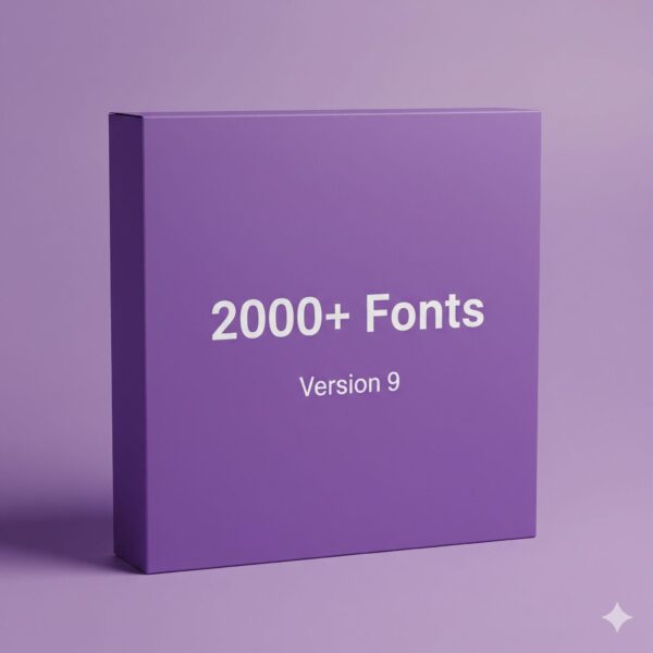 2000+ Fonts Version 9